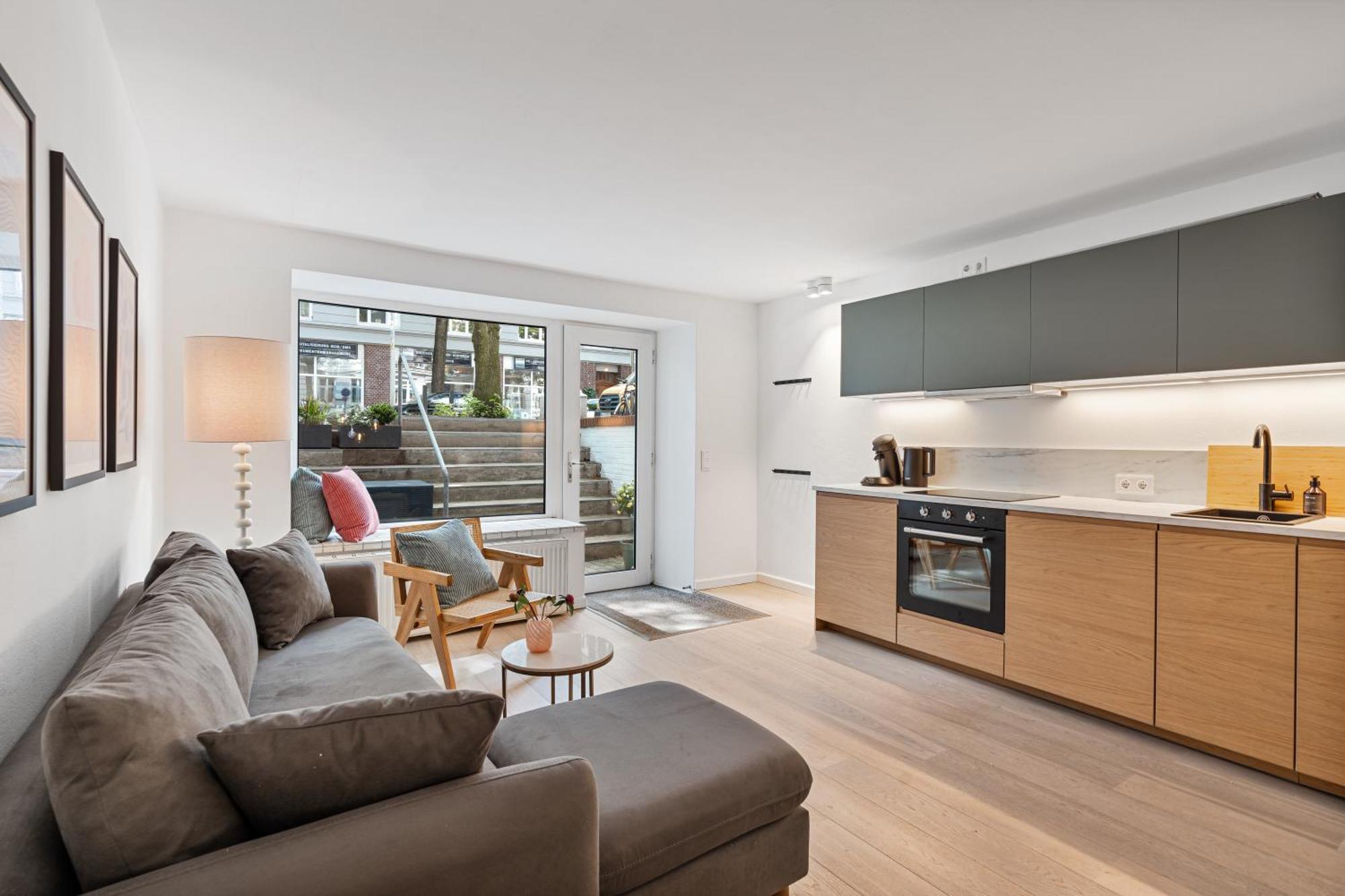 Apartamento Nordic Nest Eimsbuettel Hamburgo Exterior foto